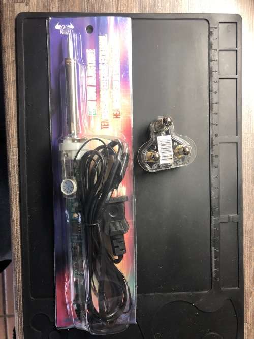 60 Watt Temperature controlled soldering iron (SA plug included)