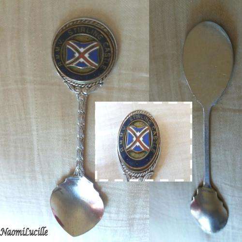 *****LOVELY OLD  VINTAGE COLLECTIBLE RMMV STIRLING CASTLE TEASPOON*****