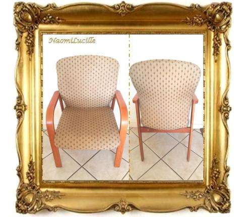 ** FIVE BEAUTIFUL AND COMFORTABLE WOODEN DINING/OCCASSIONAL/RECEPTION ROOM CHAIRS ***  BID PER CHAIR