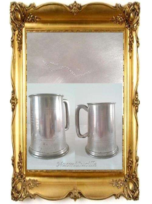 PEWTER MUG RECEIVED BY OFFICER OF THE SA NAVY VAN: BEVELVOERDER EN OFFISIERE S.A.S. SIMONSBERG 1980