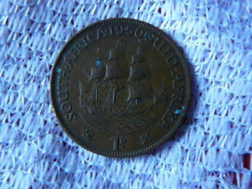 ***1950 - 1D - SUID AFRIKA - SOUTH AFRICA - GEORGIVS SEXTVS REX***