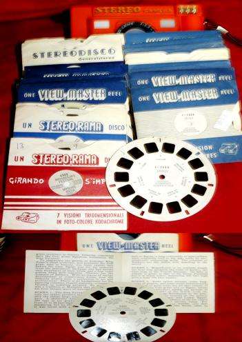 24 X VIEW-MASTER,STEREODISCO & STEREORAMA DISCO COLLECTION-FANTASTIC PICTURE REELS