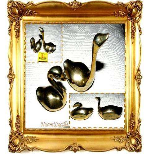 ***VERY ELEGANT SOLID BRASS SWAN COUPLE - YOUR BID IS FOR BOTH/THE PAIR****
