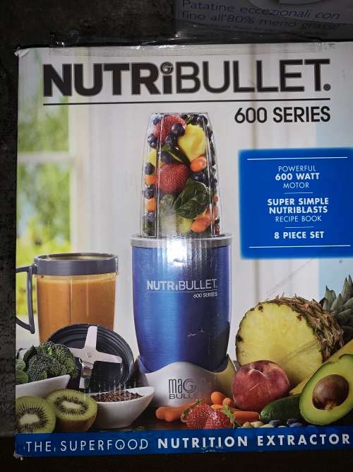 Nutribullet 600W 8 Piece Blender - Blue