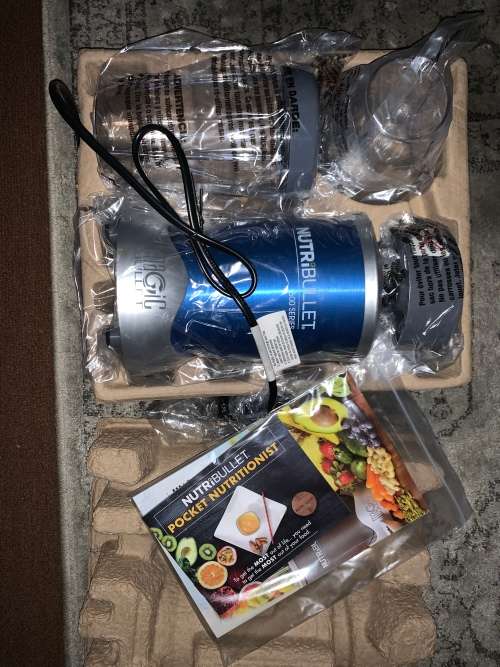 Nutribullet 600W 8 Piece Blender - Blue