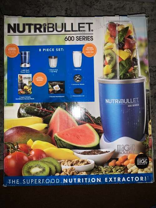 Nutribullet 600W 8 Piece Blender - Blue