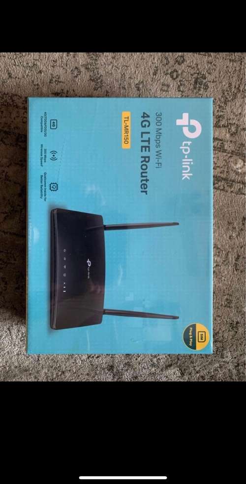 *Brand New* TP-Link TL-MR150 300MBPS Wireless N 4G LTE Router (SIM card supported)