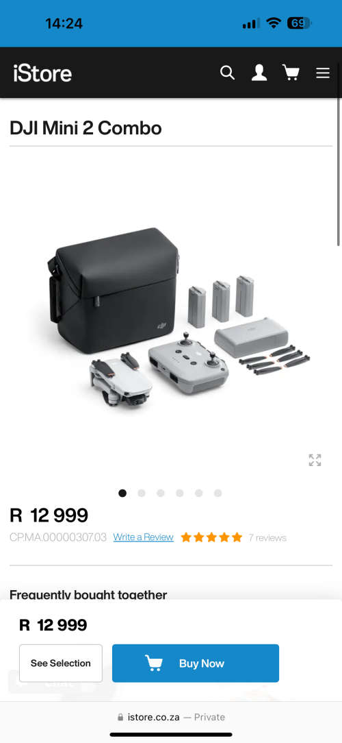 DJI Mini 2 Flymore Combo (Brand New)