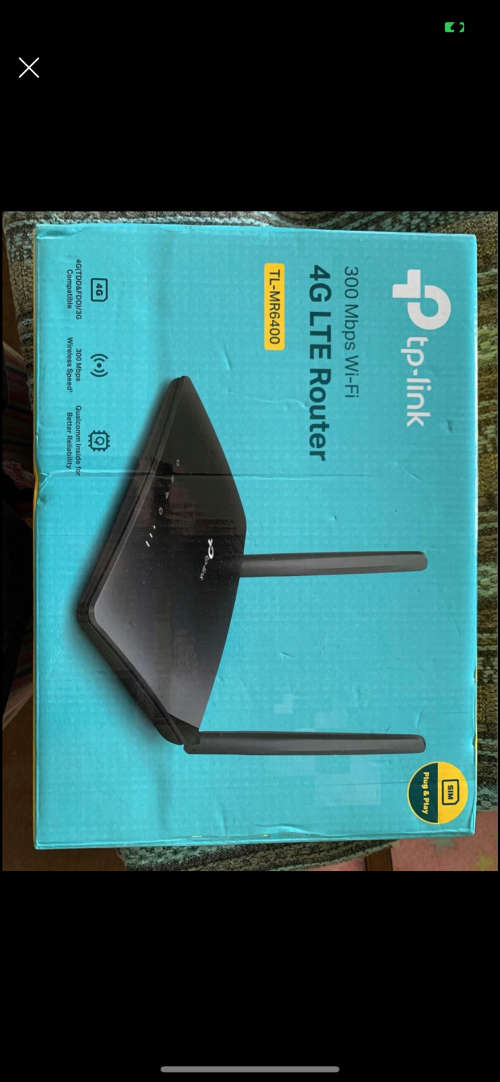TP-Link TL-MR6400 Archer MR6400 (300MBPS) 4G LTE Router Simcard