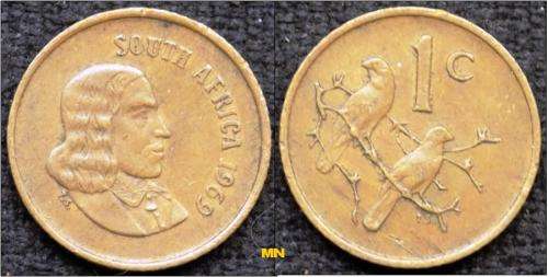 1c - One cent - 1969 English