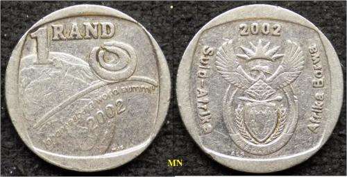 World Summit - R1 - One rand - 2002