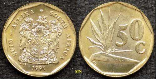 Fifty cent - 50c - 1991