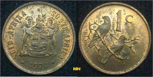 1970 1c. One cent AU condition