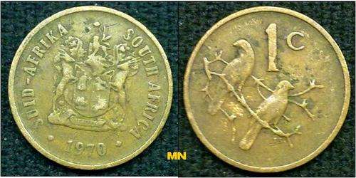 1970 One cent