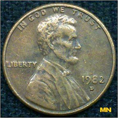 USA - 1c - one cent - 1982 D