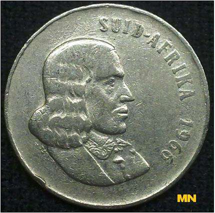 Fifty cent - 50c - 1966 Afrikaans