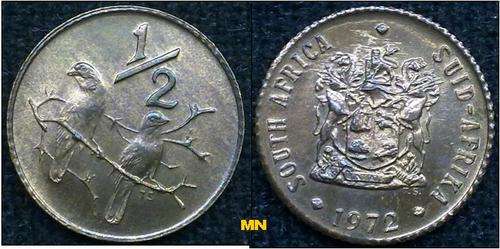 UNC - 1/2c - Half cent - 1972
