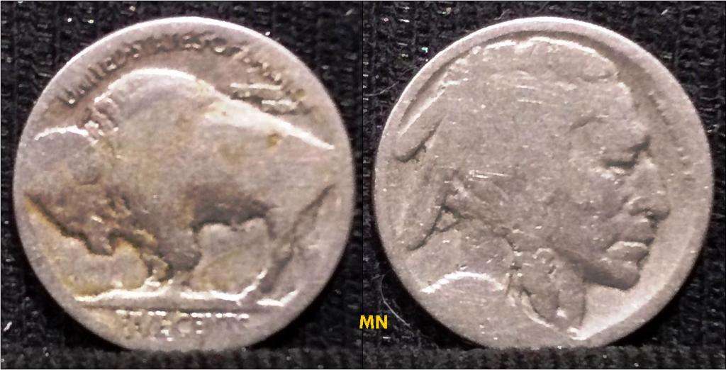 United States 5 Cents `Buffalo Nickel` flat ground (unknown date)