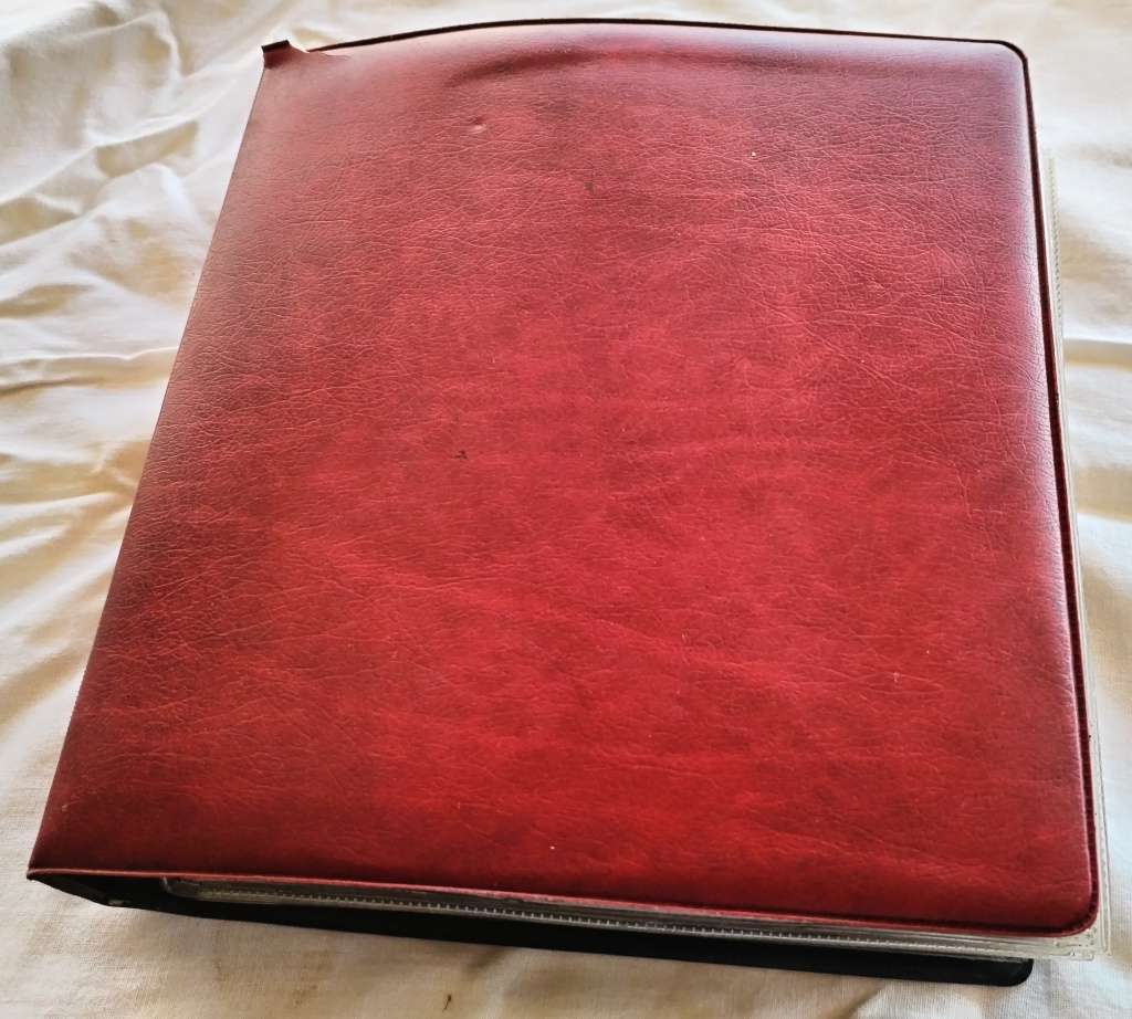 Britania / Great Britain coin lot in album (now minus the bronze pennies)