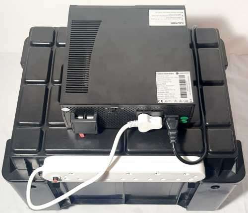 720W Inverter Trolley + 100ah Gel Battery (Plug & Play System)