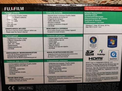 Fujifilm Finepix S4000 camera