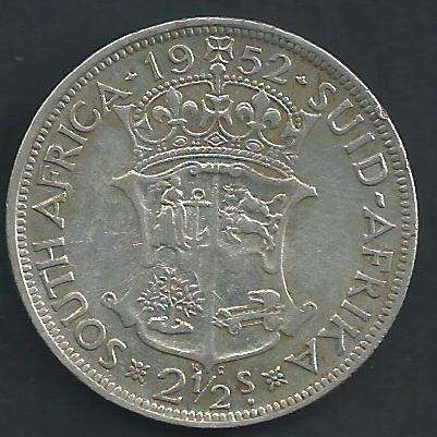 SILVER 1952 HALF CROWN. BEAUTIFUL TONING. GREAT CONDITION.