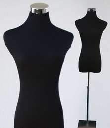 MANNEQUINS - 1 x female & 1 x male torso on stand