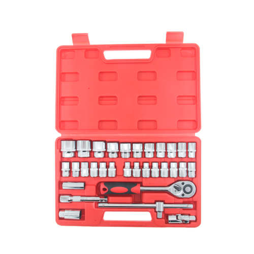 SATAGOOD 32pcs Ratchet Box Socket Set Box Set Spanner Set Wrench Set Tools Set