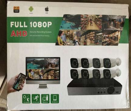 CCTV Camera AHD 8CH SUIT Plastic Casing