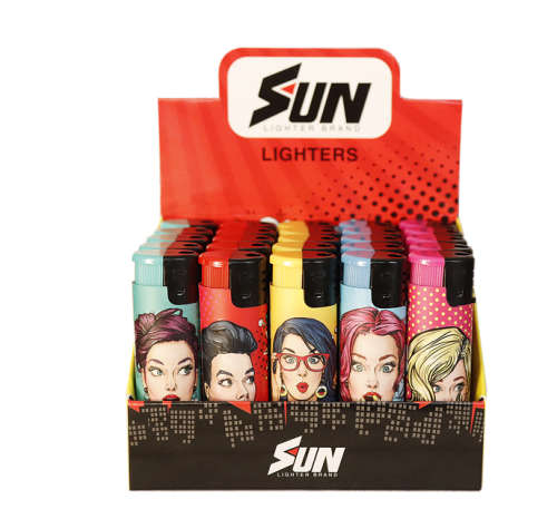 Sun lighter 25 per pack Nostalgic Girls E035
