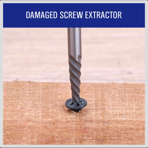 10pcs Easy Out Screw Extractor Set Matched Left Hand Drill Bits Broken Bolt New