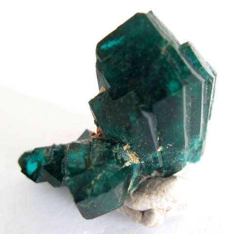 Dioptase Cluster, Koakoveld, Namibia