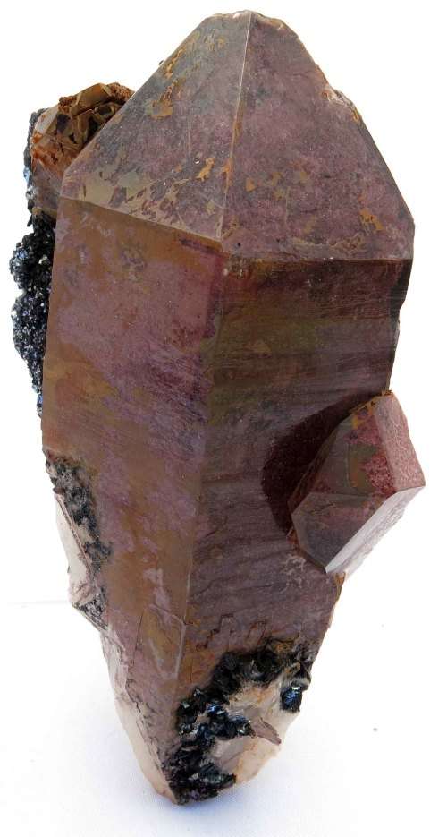 Large Red Hematite in Quartz, Messina Copper Mine, South Africa