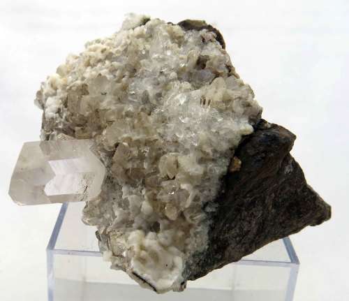 Quartz & Calcite on Matrix, Goboboseb Mnt, Namibia