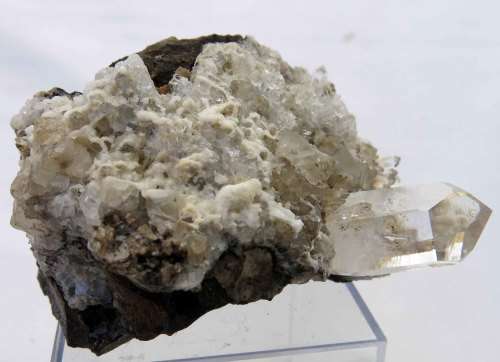 Quartz & Calcite on Matrix, Goboboseb Mnt, Namibia