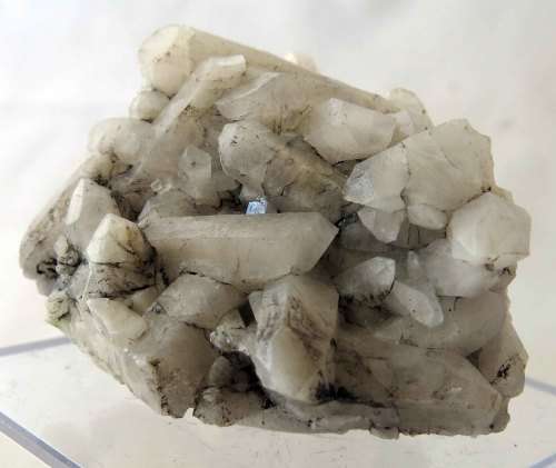 Calcite And Green Mimetite, Tsumeb, Namibia