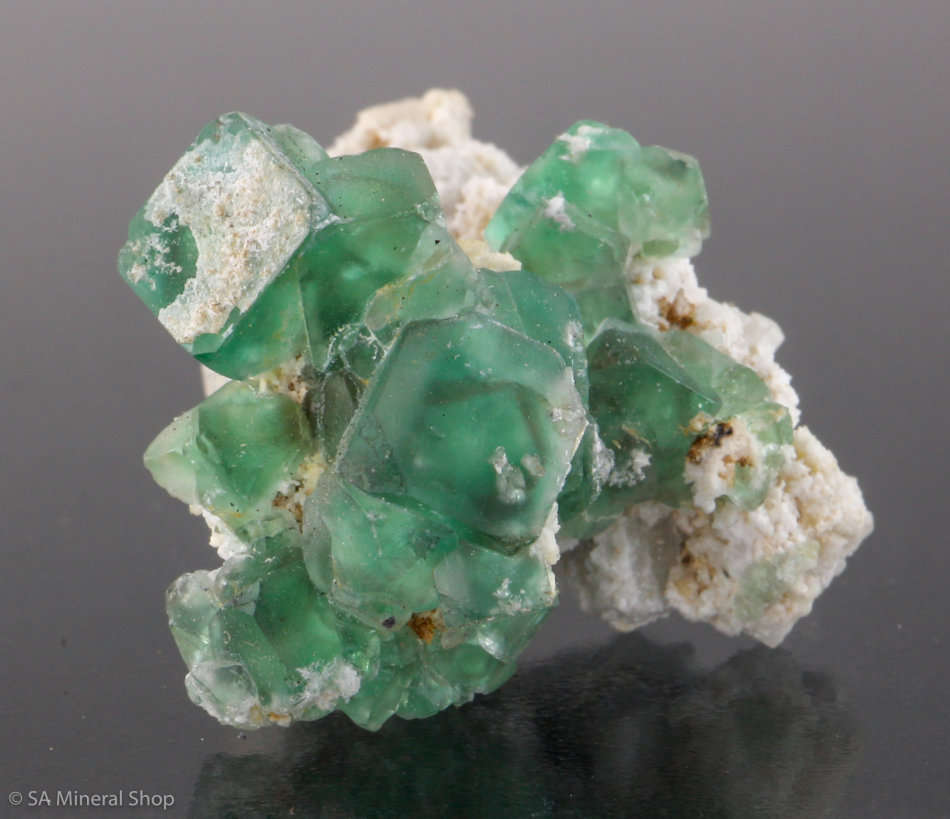 Fluorite on Matrix, Erongo, Namibia