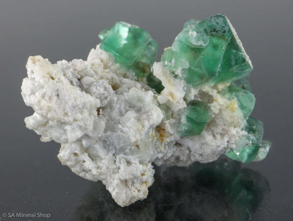 Fluorite on Matrix, Erongo, Namibia