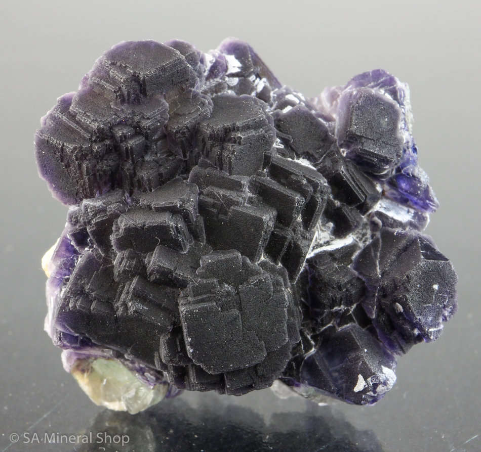 Deep Purple Fluorite Cluster, Erongo, Namibia