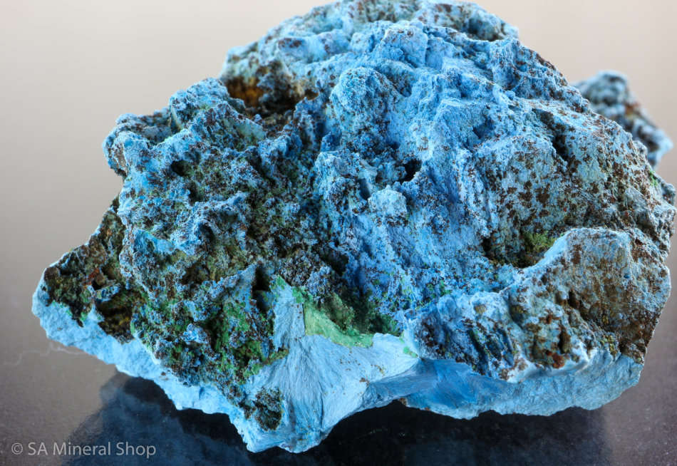 Shattuckite Cluster, antara Mine, Congo