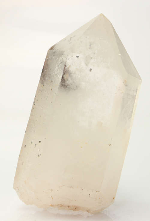 Hematite in Quartz Point, Artonvilla Mine, Musina, South Africa