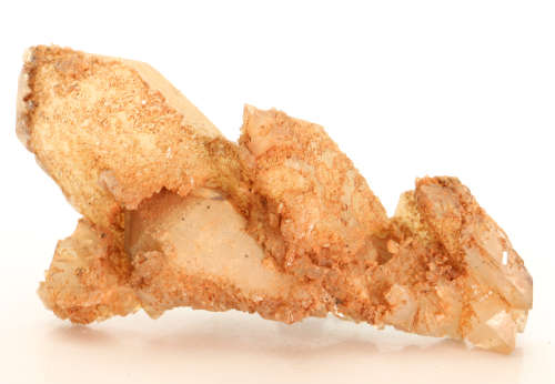 Hematite on Quartz Cluster, Orange River Area, Northern Cape, South Africa