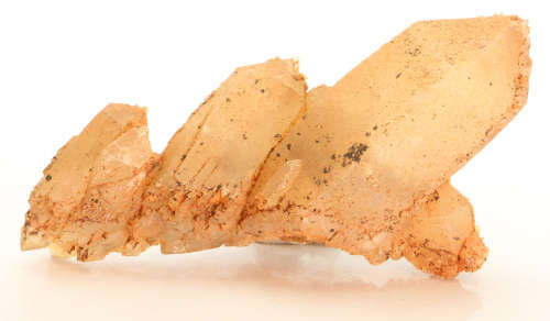 Hematite on Quartz Cluster, Orange River Area, Northern Cape, South Africa