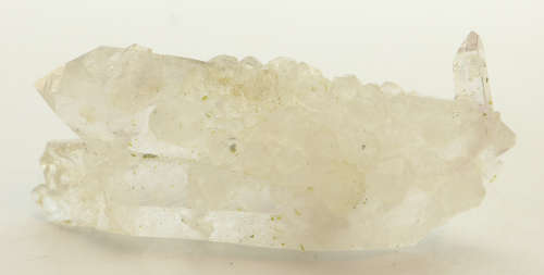 Analcime on Quartz, Gobobosebberge Mnt, Namibia
