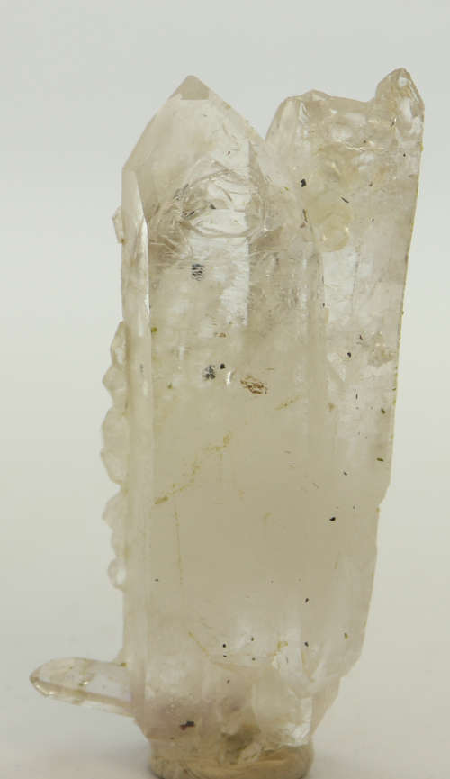 Analcime on Quartz, Gobobosebberge Mnt, Namibia