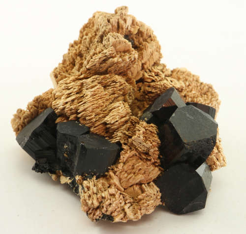 Schorl and Feldspar Cluster, Erongo Mnt Region, Namibia