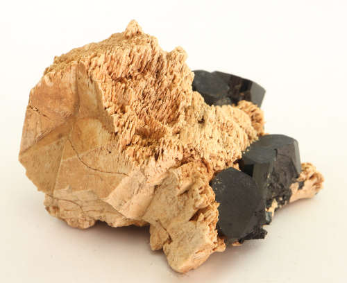 Schorl and Feldspar Cluster, Erongo Mnt Region, Namibia