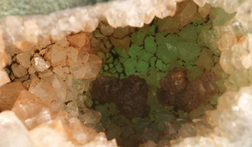 Quartz Geodo, Groot Berg, Namibia