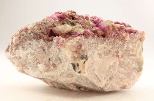 Cobaltoan Calcite on Matrix, Mashamba West Mine, DRC