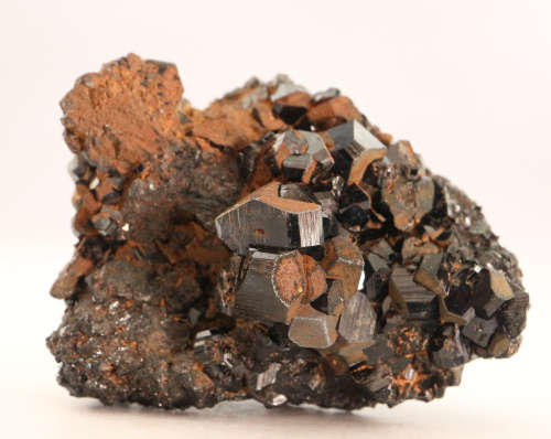 Black Tourmaline Crystal Cluster, Erongo Mnt Region, Namibia